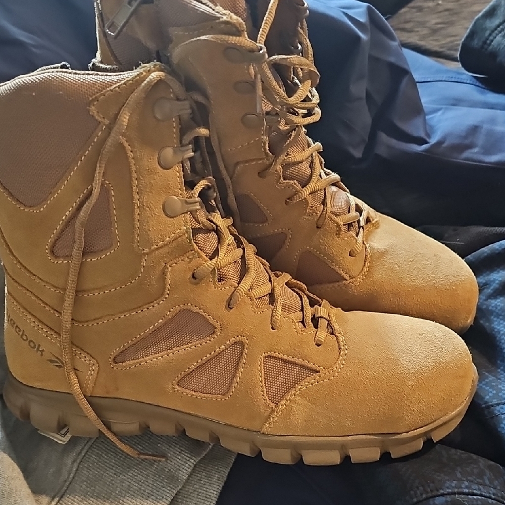 Reebok Tan Tactical Boots